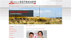 Desktop Screenshot of elektro-edtbauer.at